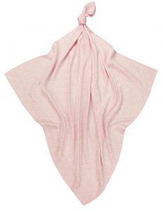 “Silver Glow” Bamboo Swaddle Pink