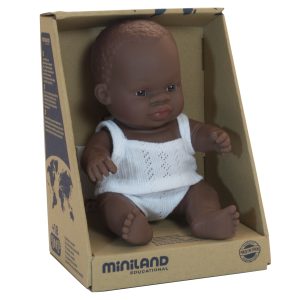 African Girl Doll (21cm) Miniland