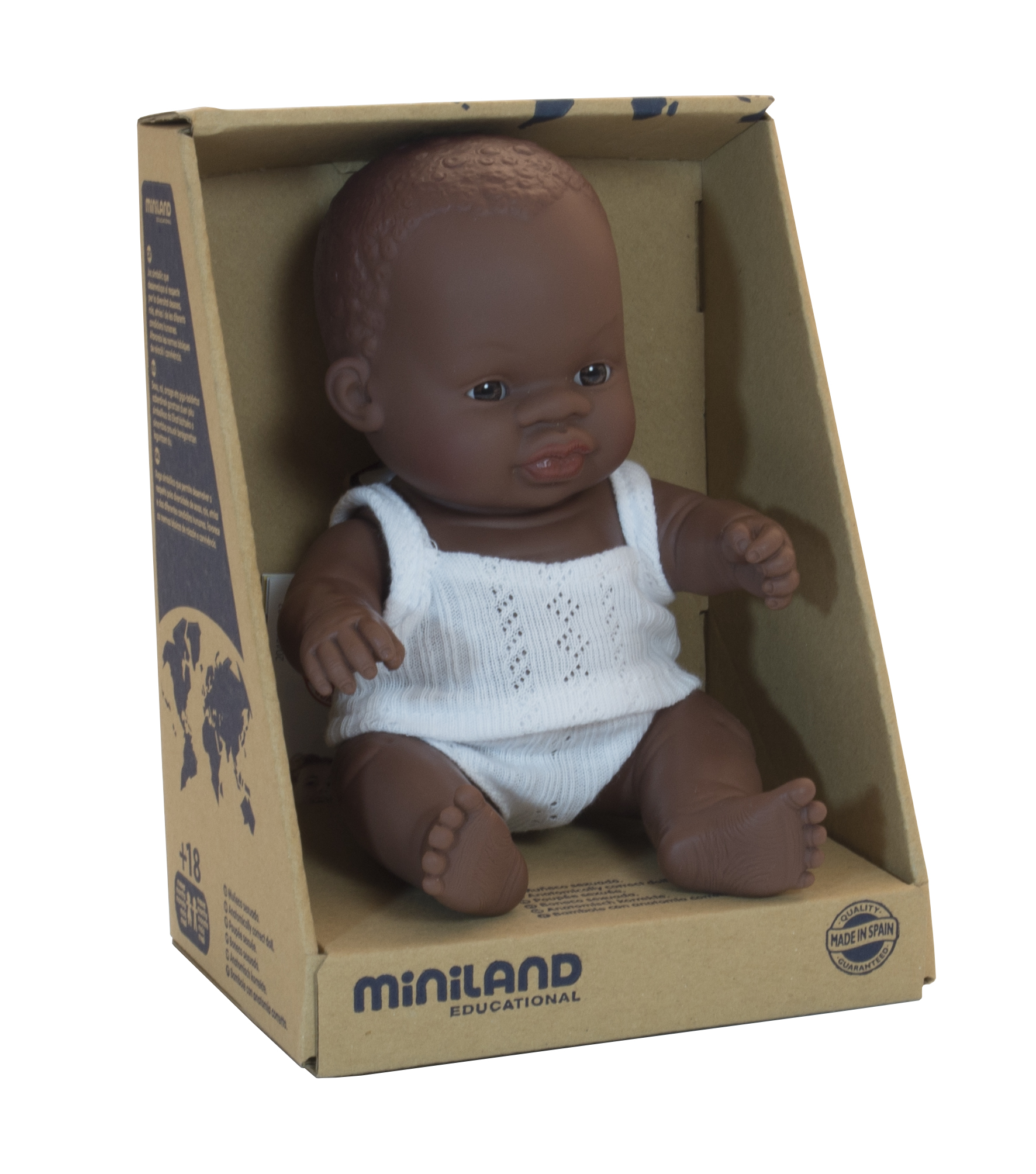 African Girl Doll (21cm) Miniland