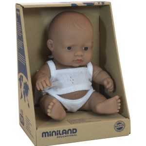 Hispanic Girl Doll (21cm) Miniland
