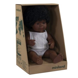 Afro-American Girl Doll (38cm)