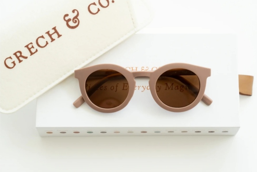ADULT/TEEN New Collection Sunglasses by Grech&Co  BURLWOOD