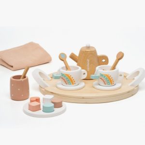 Wooden Tea Play set
