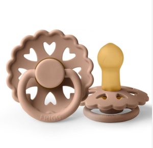 FRIGG pacifier 0-6m Fairytale beige