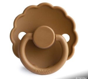 FRIGG pacifier 0-6m carmel