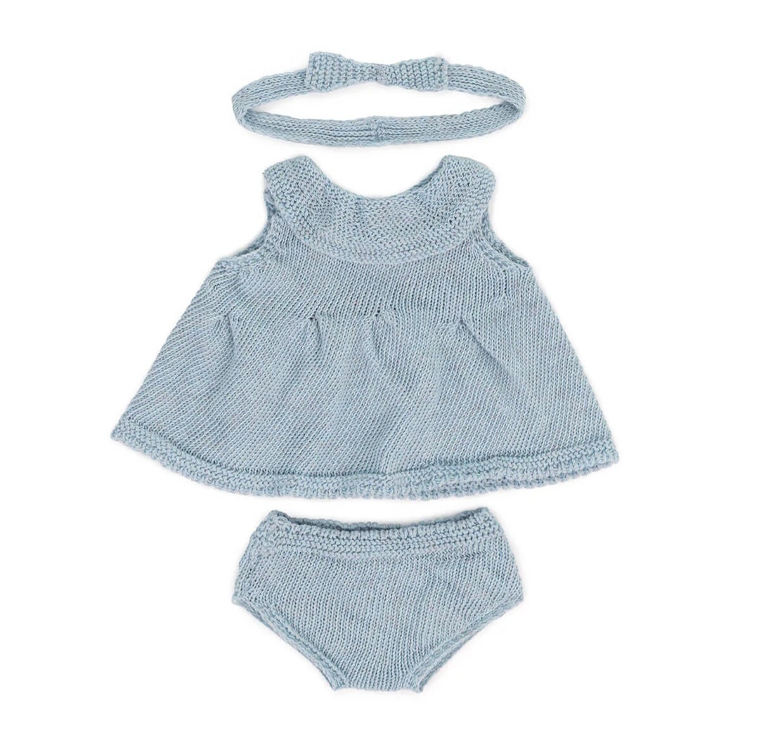 Blue set for 38cm doll