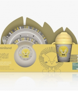 Bamboo Dinnerware set LEO by Miniland