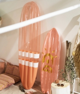 Float Away Lie On Surfboard