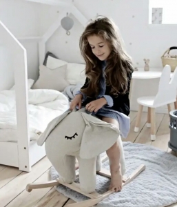 Rocking Elephant Grey Small